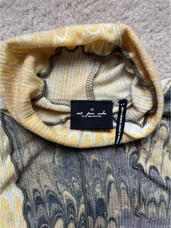 Urban Outfitters Turtle Out From Under Mock Neck Top - Image 2