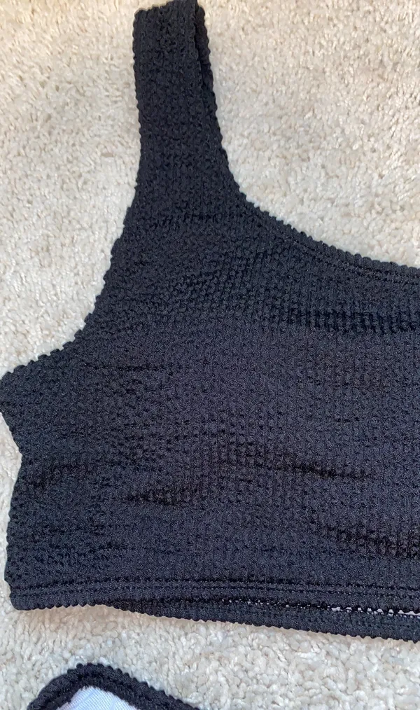 SheIn off the shoulder swim top set - Image 2