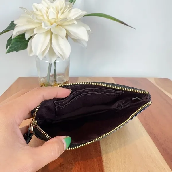 NWT Coach‎ Corner Zip Wristlet With Coach Monogram Print - Image 5