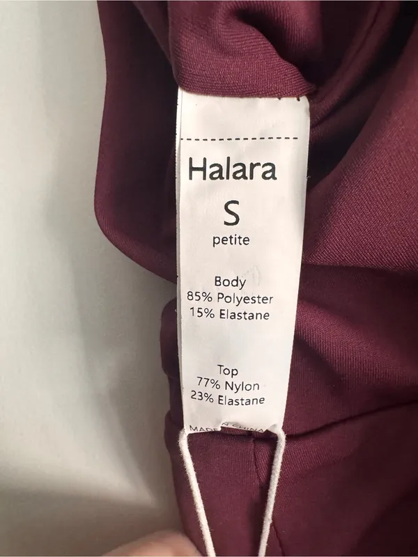 HALARA Plum Wide-Leg Jumpsuit - Image 5