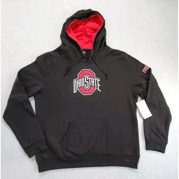 NWT Ohio State Colosseum Womens Pullover Hoodie Sweatshirt Football Logo SZ‎ XXL - Image 9