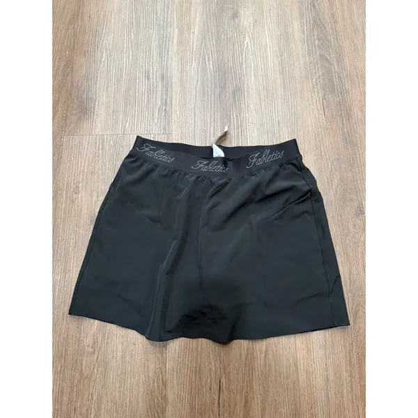 Fabletics‎ Womens Black Athletic Skort Logo Waistband Built-in Shorts S - Image 2