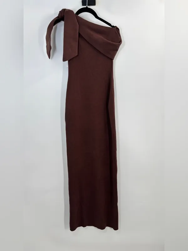 SNDYS x REVOLVE Jaymes Maxi Dress in Chocolate - Image 7