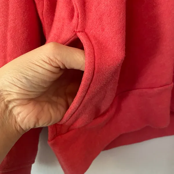 Xirena Pink Buttoned Pullover Kass Sweatshirt Loungewear Athleisure Women Medium - Image 5