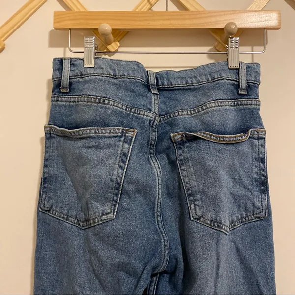 Reformation Liza High Rise Straight Jean in Lanai size 26 - Image 9