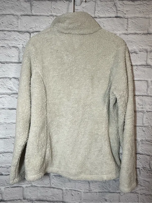 Patagonia Los Gatos Quarter -Zip Fleece Pullover in Cream, Large - Image 6