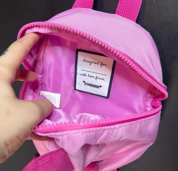 Cyberpunk Mini Backpack Pink - Image 3