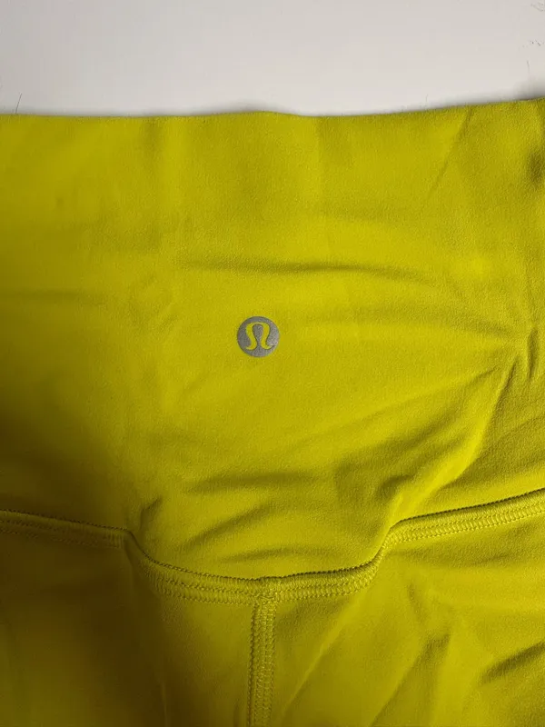 Bright Yellow Lululemon Align leggings  - Image 5