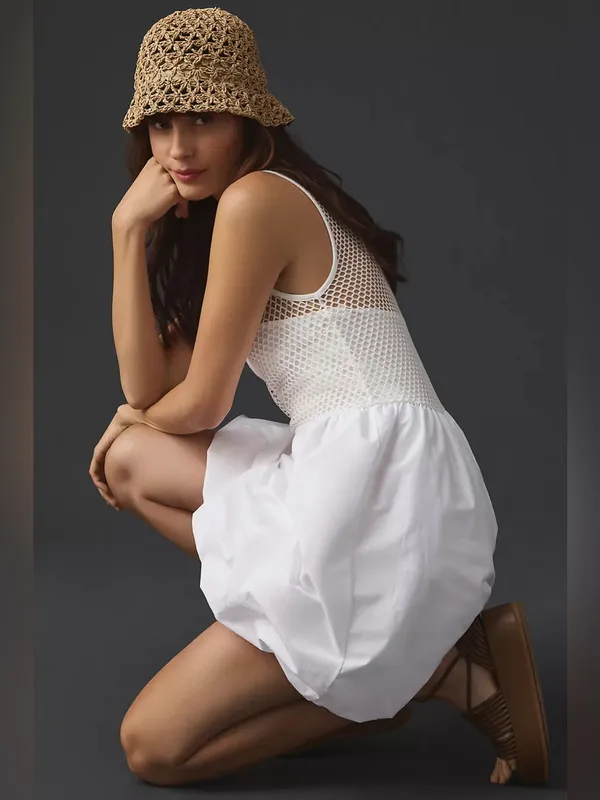 Anthropologie Maeve Bubble Twofer Dress XLarge - Image 2