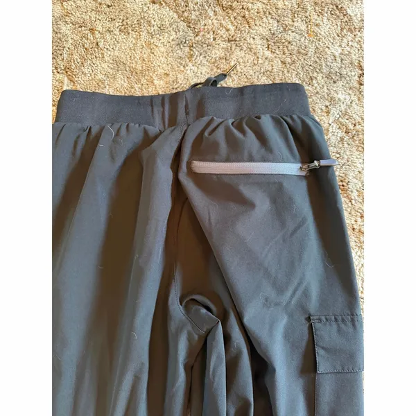 EUC Libin Women's Lightweight Quick-Dry Cargo Joggers Black Loungewear - Image 6