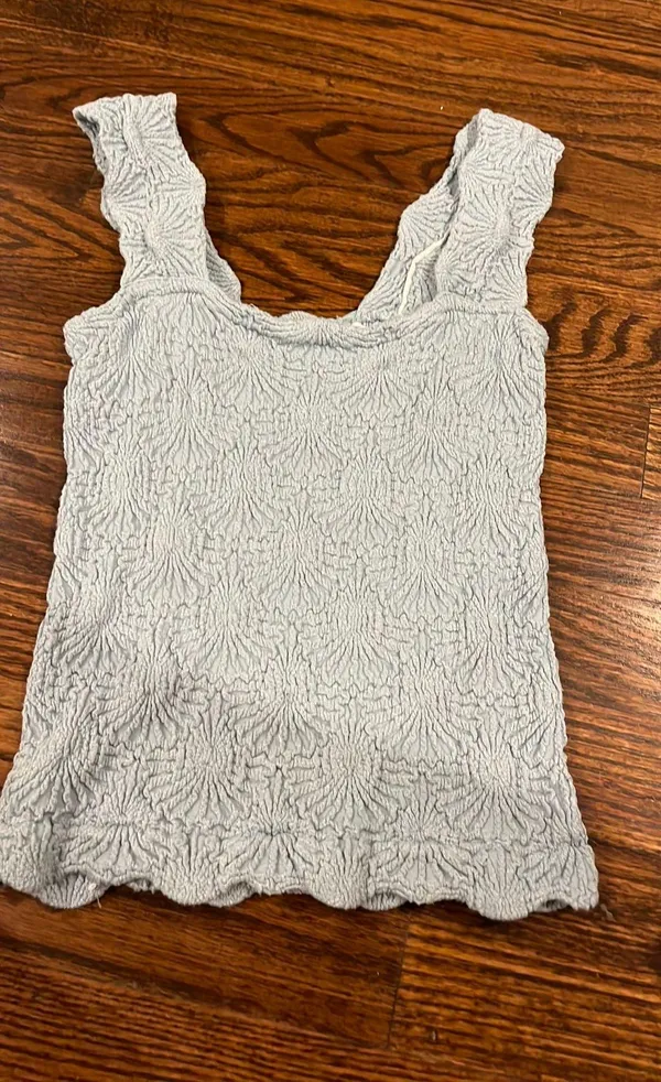Free People Top Tank Blue - Image 3