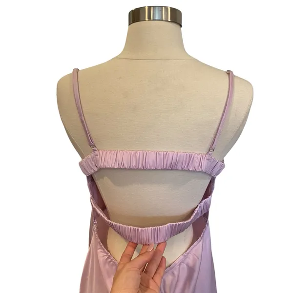 Princess Polly Lillie Midi Dress In Purple Size 10 - Image 10