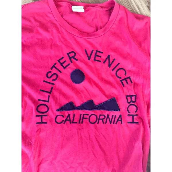 Venice Beach California Pink Hollister Tee T-Shirt - Image 2