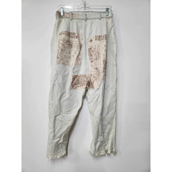 Free People North Star Patched Harem Jeans Size 27. B-3 - Image 5