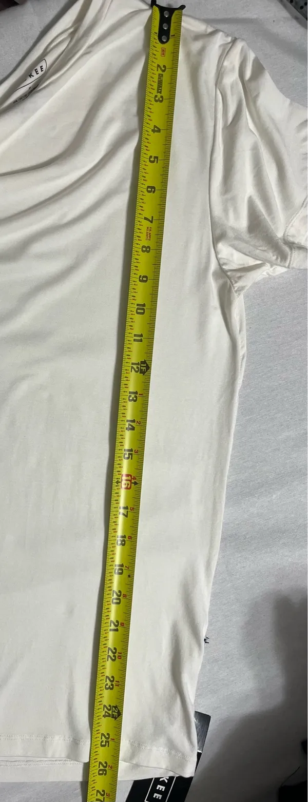 Kickee Pants Men's Short Sleeve Crew Neck Tee in Natural Size Medium Bamboo - Image 5