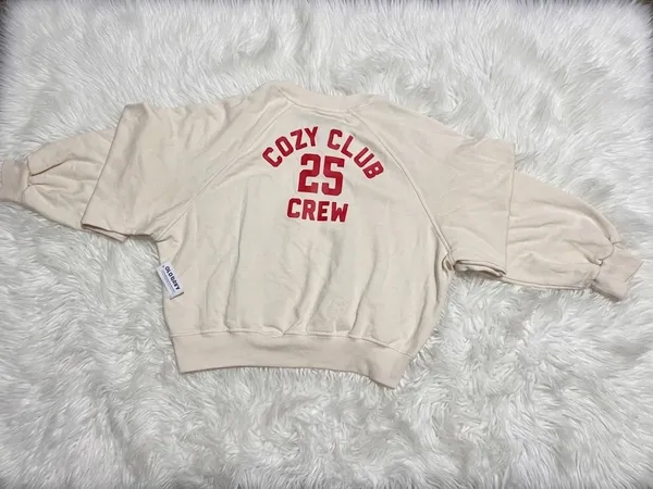 Old Navy- SoComfy Oversized Button-Front graphic sweatshirt - Image 2