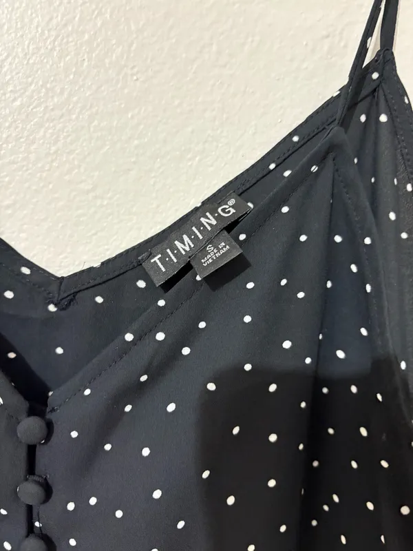 Polka dots Timing Top Tank  - Image 2