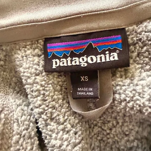 Patagonia Better Sweater 1/4 Zip Birch White Fleece Pullover Outdoor Jacket XS - Image 5