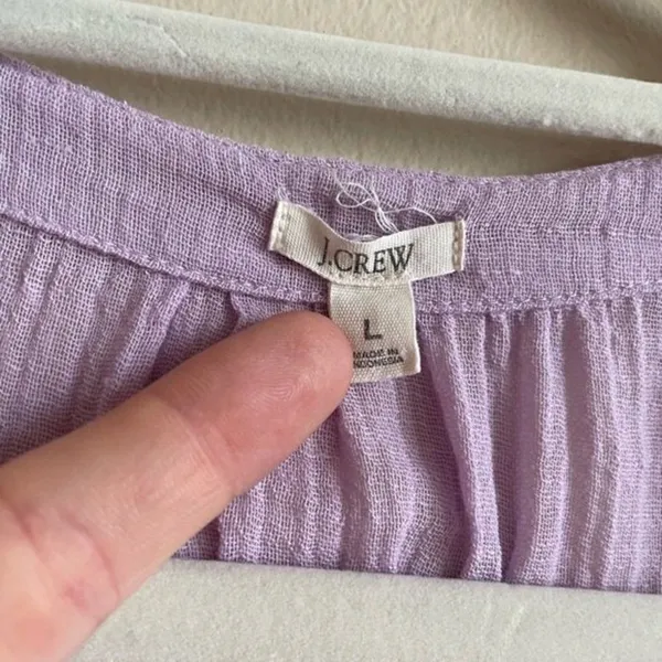 J Crew purple dress/swim cover‎ - Image 3