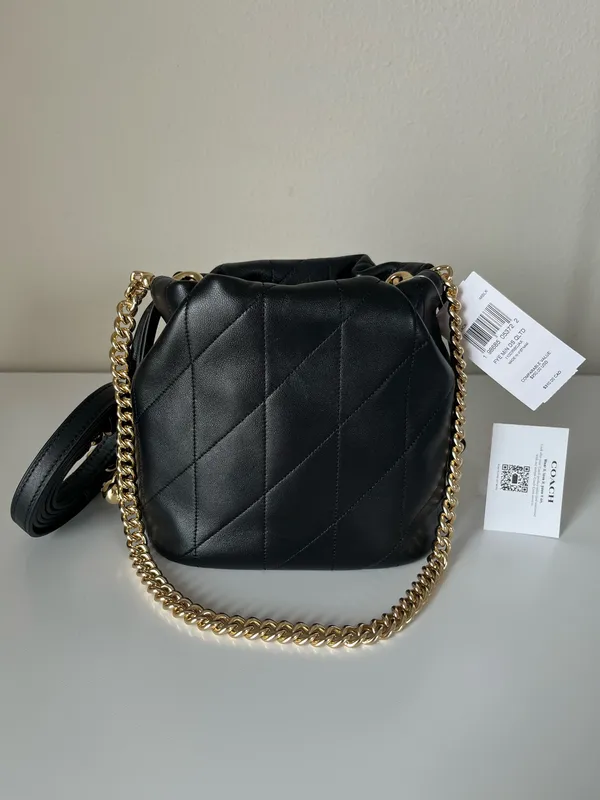 Coach Faye Mini Drawstring Bag With Quilting - Image 2