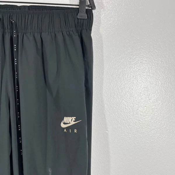 Nike Air Running‎ Pants Reflective Stripe Joggers Lightweight Black Size Medium - Image 8