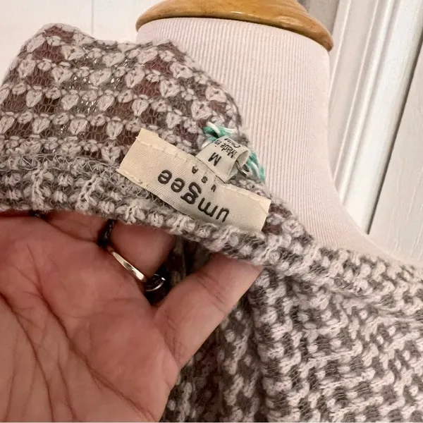 Umgee Sweater Cardigan Lace I4 - Image 6