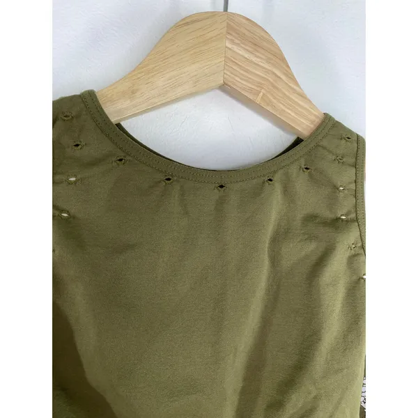 Free People‎ Movement Green High Neck Sports Bra Women's Size X-Small/Small XS/S - Image 4
