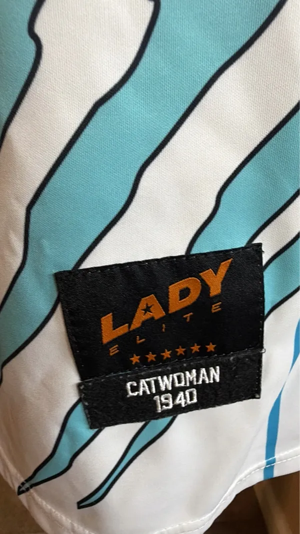DC Comics Catwoman Graphic Tank Top - Blue/White - Image 3