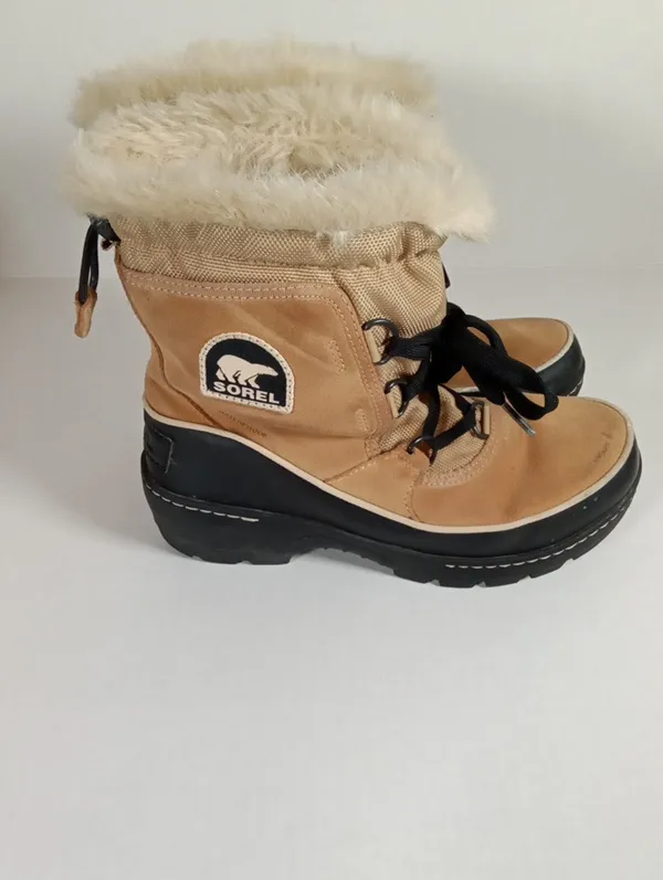 SOREL Womens Waterproof Low Ankle Boot Winter Gorpcore Hiking Snow Size 7 - Image 2