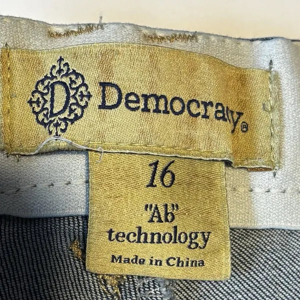 Democracy Light Wash Denim Jeans Women's Size 16 Ab Technology Style B2278N3XHXX - Image 7