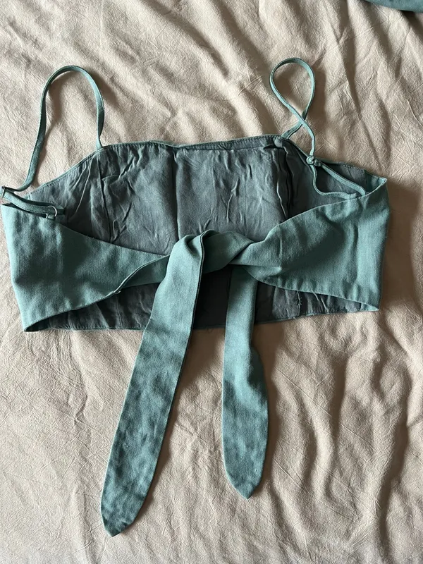 Showpo Linen top and skirt set - Image 4