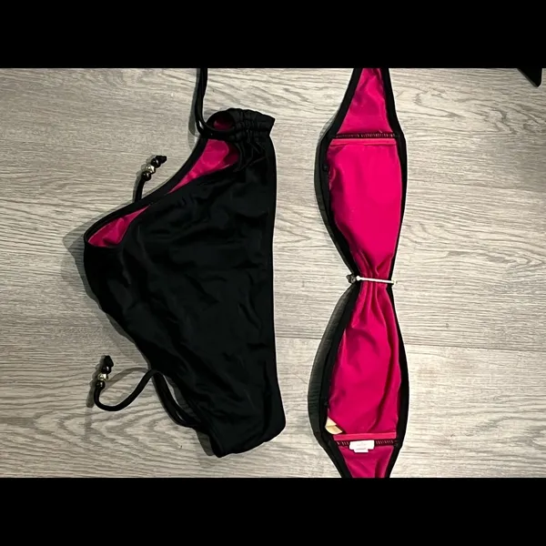 Women’s Black Xhilaration Medium Bikini Bathing Suit - Image 3