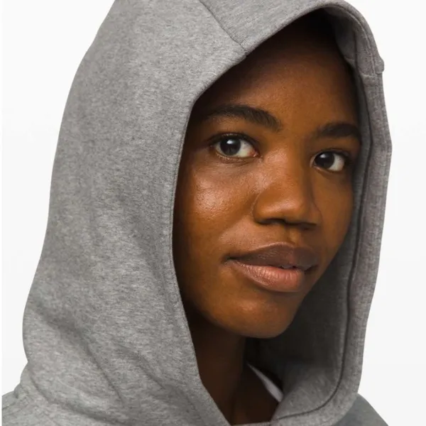 Lululemon All Yours Hoodie Heathered Core Medium Grey Small - Image 3