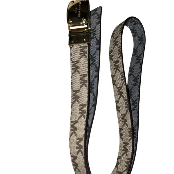 Michael Michael Kors reversible belt with gold buckle ! - Image 9
