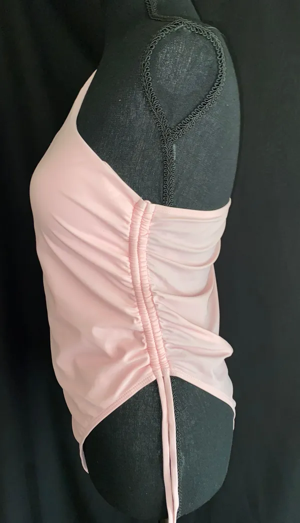 Baby Pink Cheeky Bikini - Image 4