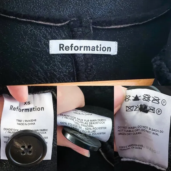 Reformation‎ Trolley Coat XS - Image 7