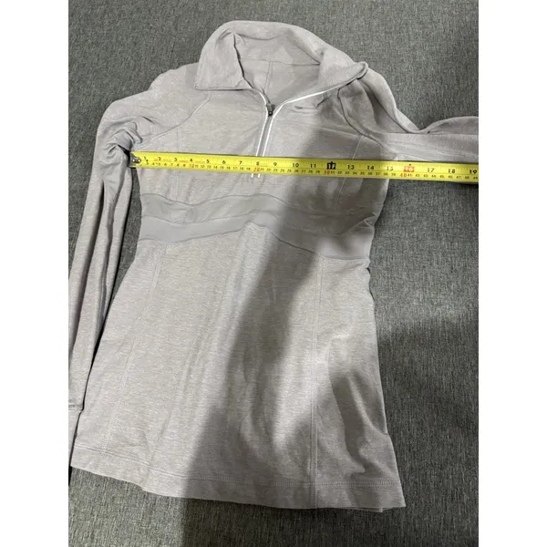 Lululemon Women's Run Full Tilt Quarter Zip Light Purple Sz 6 Running Gym Walkin - Image 7