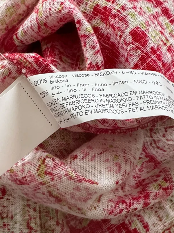New Zara paisley dress size small - Image 7