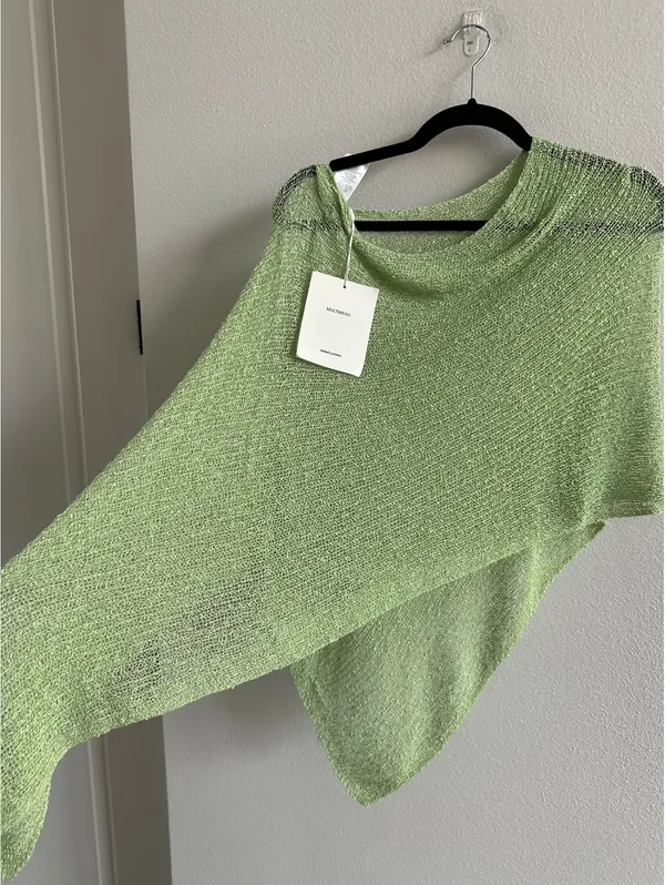 Jaded London Infinity Multiway Cape in Kiwi One Size - Image 4