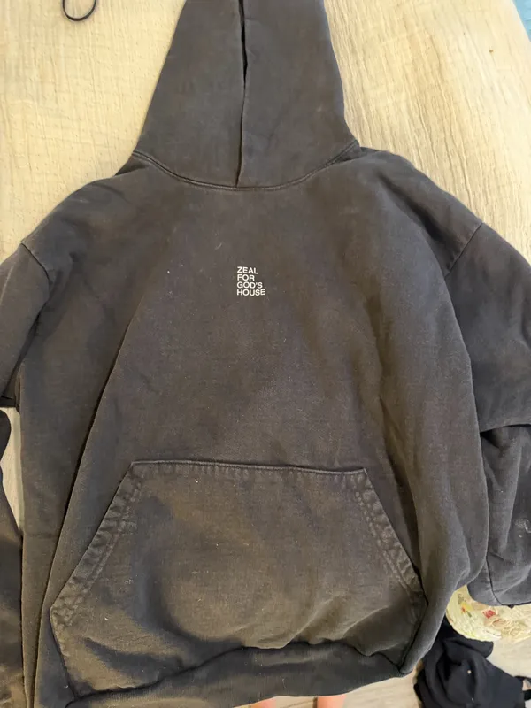 Christian graphic oversized sweatshirt Black Size XL - Image 7