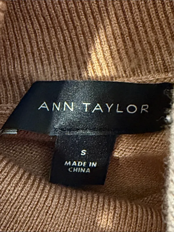 Ann Taylor Classic Women’s Turtleneck Sweater - Camel - Image 6