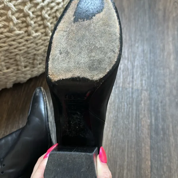 Reda Milan Black Boots Size 7 - Image 10