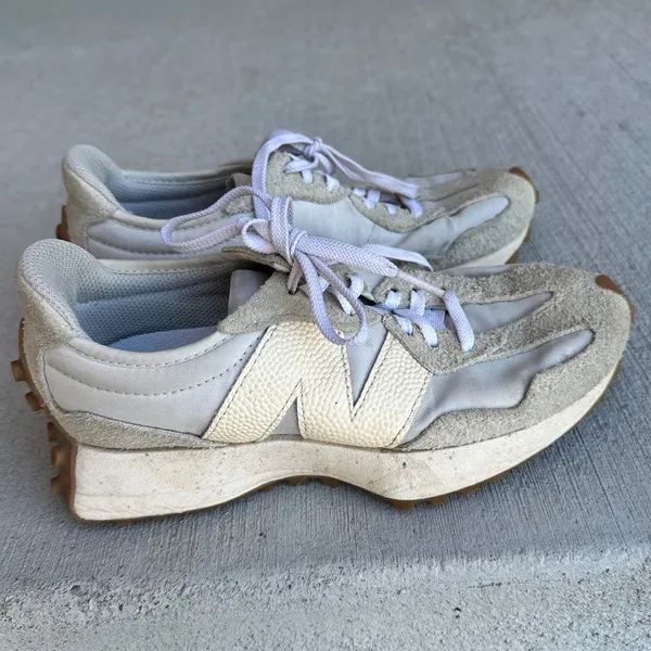 New Balance 327 Summer Fog‎ Suede Sneakers WS327BG Womens 6 - Image 3