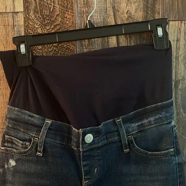 Gap NWT women's maternity blue jeans size 25 - Image 4