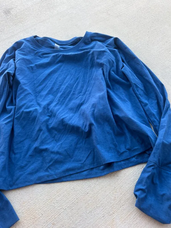 Beyond‎ Yoga bright blue top size M - Image 7