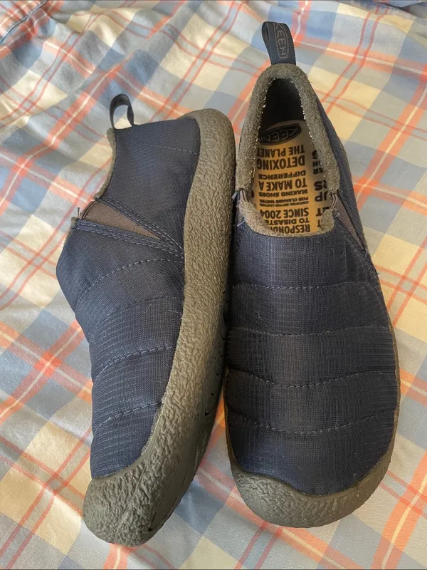 Keen Men's Navy Quilted Slip-On Loafers - Image 2