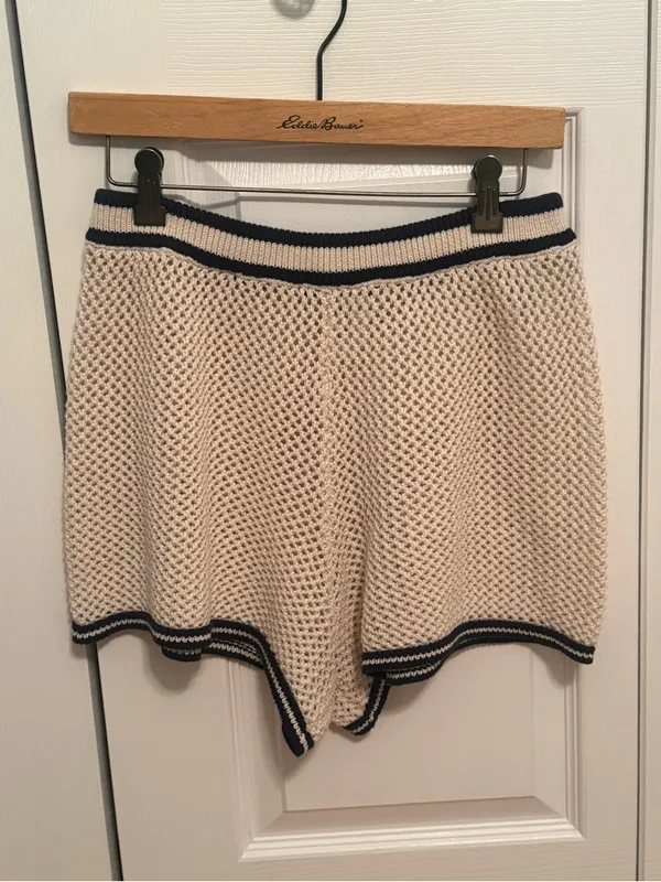 Aerie Offline Crochet Open Knit Shorts - Image 2