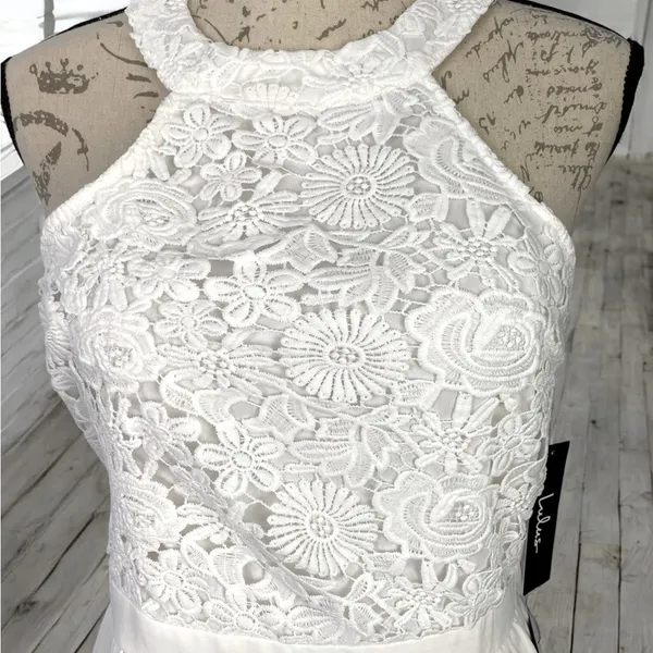 Lulus Lovers Game Skater Dress Size Medium NWT - Image 3