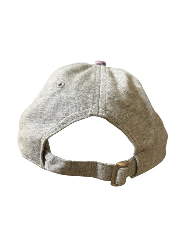 LSU Football Louisiana State University New Era Womens Hat Gray Purple - Image 3