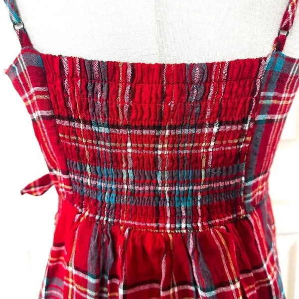 Urban Outfitters red Amanda belted wrap dress - Image 11
